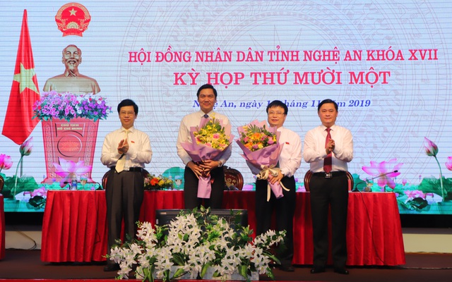 Nghệ An có 2 tân Phó Chủ tịch tỉnh