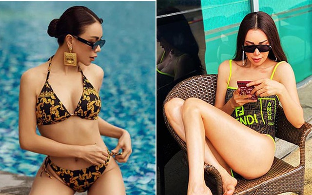 Trà Ngọc Hằng tự tin khoe hình bikini sau khi làm mẹ đơn thân