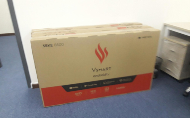 Lộ diện TV Vsmart do Vingroup sản xuất: 55 inch, chạy Android TV