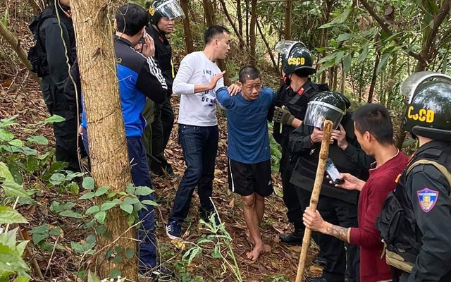 Đã bắt được nghi phạm chém 5 người tử vong ở Thái Nguyên khi đang trốn trong rừng