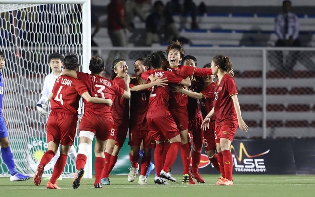 HẾT GIỜ CK Việt Nam 1-0 Thái Lan: Hải Yến ghi "bàn thắng vàng" cho Việt Nam vô địch