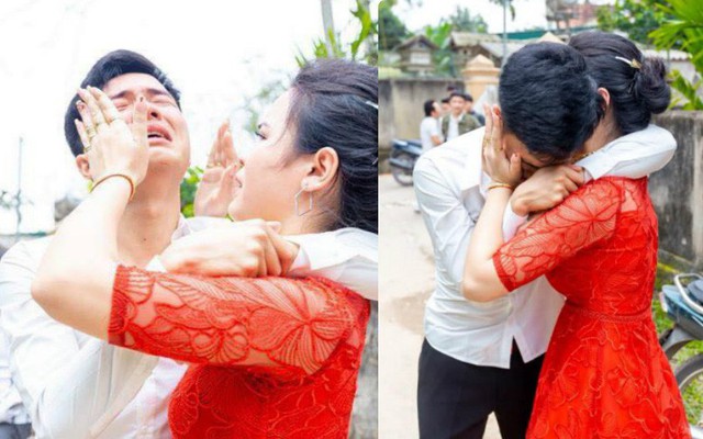 Anh trai bật khóc nức nở trong ngày em gái đi lấy chồng và 4 bức ảnh gây "sốt" mạng xã hội