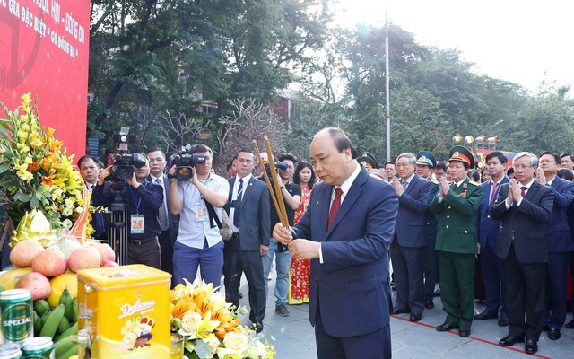 Thủ tướng Nguyễn Xuân Phúc dự lễ kỷ niệm 230 năm chiến thắng Ngọc Hồi - Đống Đa