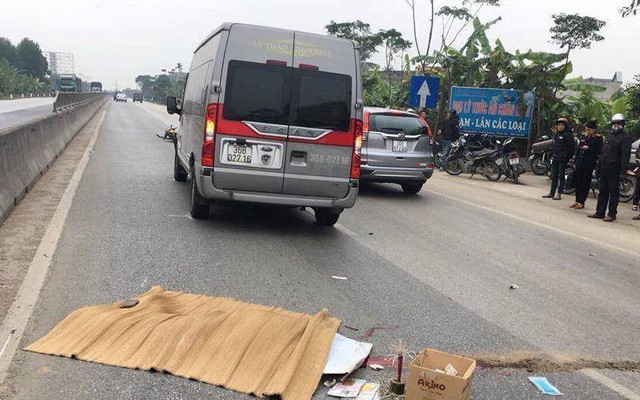 TNGT trên cao tốc Pháp Vân: Xe Limousine tông chết người cách đây 1 tháng