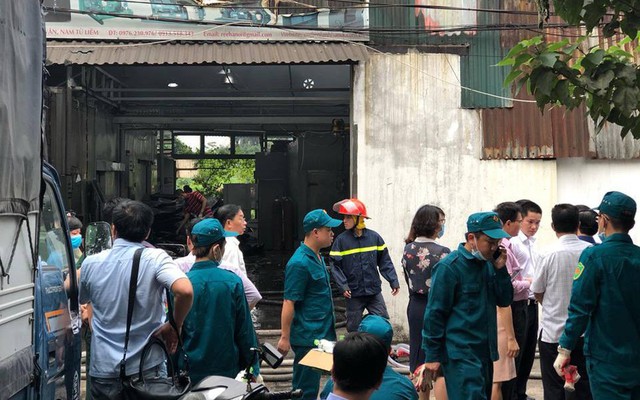 Đau đớn cảnh 3 mẹ con nằm ôm nhau tử vong trong vụ cháy 4 xưởng ở Hà Nội