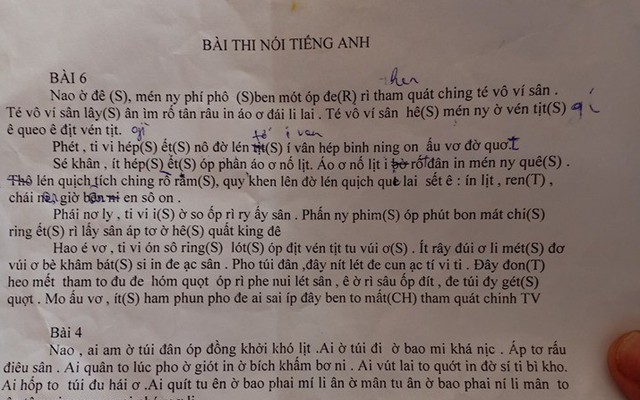 Đề ôn thi nói tiếng Anh khiến bao người bối rối, "vắt óc" luận ý nghĩa