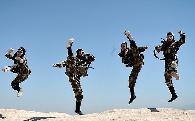 Đội nữ đặc nhiệm sát thủ Iran bất ngờ lộ diện giữa tình hình căng thẳng với Mỹ