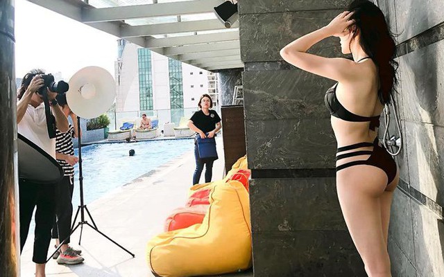 Mặc bikini bị "dạy dỗ" thiếu lịch sự, Phương Oanh thẳng thừng đáp trả