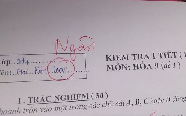 Đi thi  “căng thẳng” quên mất cả tên mình, thí sinh đã thay bằng loạt tên siêu hài