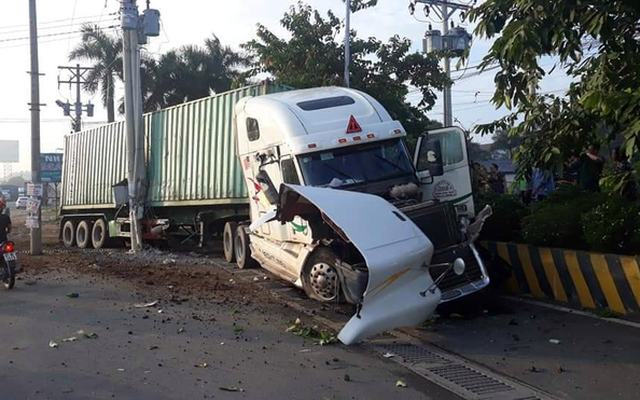 Lời khai của tài xế container tông xe ô tô khiến 5 người tử vong