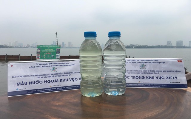 Hồ Tây đạt chuẩn kỹ thuật quốc gia về chất lượng nước sau thử nghiệm công nghệ Nhật Bản