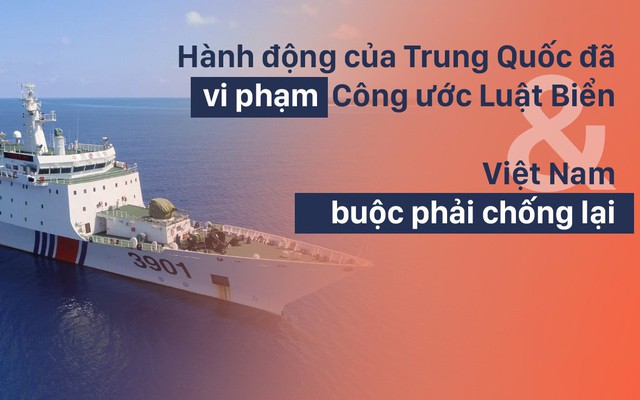 Chuyên gia quốc tế: Việt Nam được luật pháp hỗ trợ, Trung Quốc không có gì ngoài tham vọng và kiêu ngạo