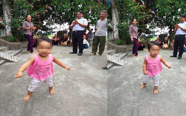 Bé gái hơn 1 tuổi bị bỏ rơi ở chùa kèm lời nhắn "em còn phải đi lấy chồng không nuôi được"