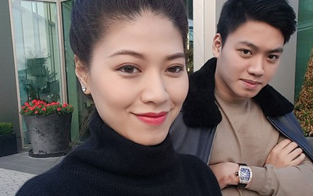 Chân dung em trai BTV Ngọc Trinh: Thiếu gia chơi đồng hồ hiệu, yêu toàn Hoa hậu
