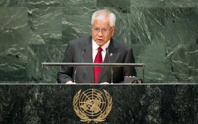 Cựu ngoại trưởng Philippines: Đã đến lúc đưa vấn đề biển Đông ra LHQ để buộc TQ tuân thủ phán quyết của tòa