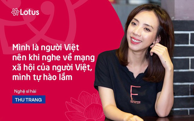 Thu Trang: "Với sự đầu tư có tâm và có tầm, tôi tin MXH Lotus sẽ đến được với nhiều người dùng"