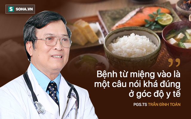 PGS Trần Đình Toán: Người Việt chi cả tỉ đồng chữa bệnh do mắc nhiều lỗi sai trong ăn uống