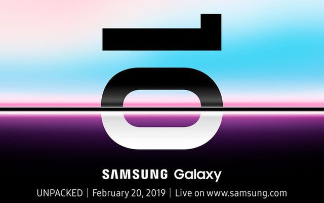 CHÍNH THỨC: Samsung Galaxy S10 sẽ ra mắt vào ngày 20/2