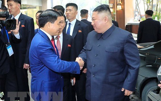 Hình ảnh Chủ tịch Triều Tiên Kim Jong-un bên trong khách sạn Melia