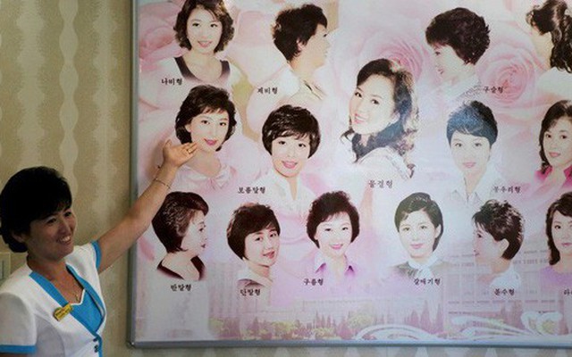 Báo chí nước ngoài từng bất ngờ khi biết phụ nữ và nam giới Triều Tiên làm tóc theo đúng 15 kiểu được quy định