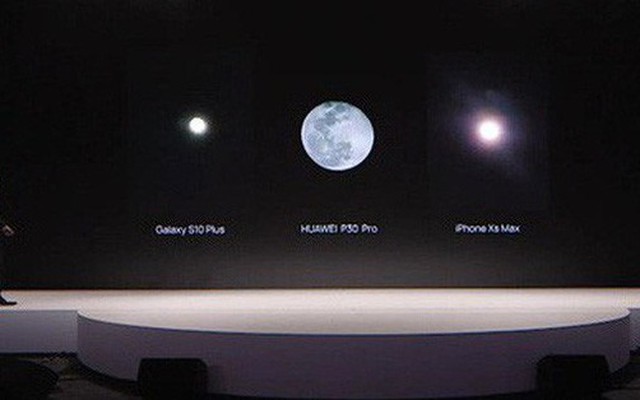 Huawei phản hồi vụ P30 Pro bị tố dùng ảnh chụp trăng giả: "AI không thay thế hình ảnh kiểu đó"