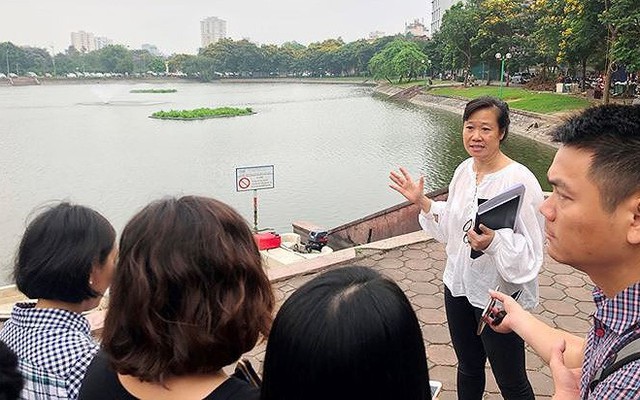 Chủ tịch Hà Nội yêu cầu thanh tra toàn diện về chế phẩm làm sạch hồ