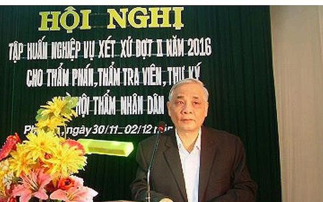 Cựu chánh án TAND tỉnh Phú Yên bị truy tố tội tham ô