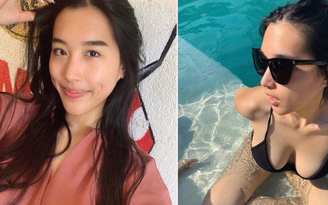 Bạn gái Huỳnh Anh minh chứng sống động cho kiểu con gái: Thường ngày kín đáo thế thôi, diện bikini vào phát sexy có thừa