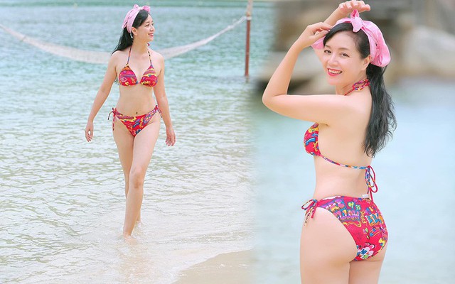 Nghệ sĩ Chiều Xuân lại tung ảnh bikini siêu gợi cảm, đáng ngưỡng mộ ở tuổi 52