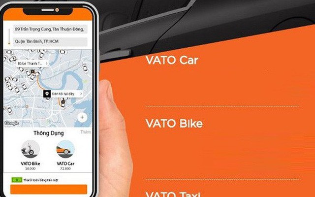 VATO bất ngờ điều chỉnh chỉ thu 5% của tài xế