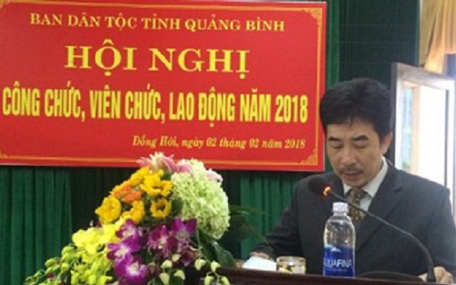 Lập chứng từ khống, Phó Trưởng ban Dân tộc tỉnh Quảng Bình bị kỷ luật