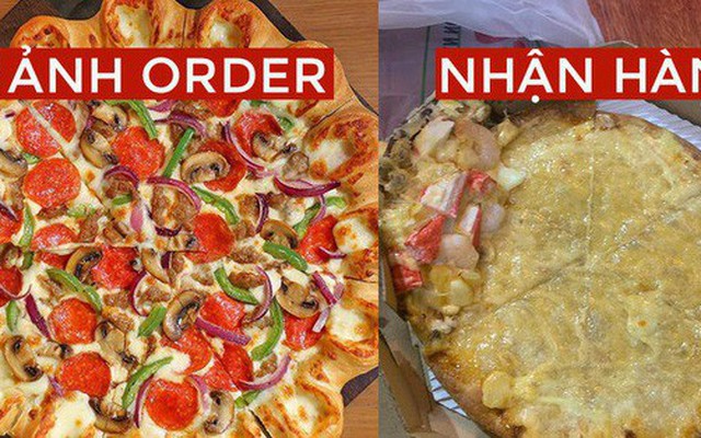 Vì mải đu đưa, anh shipper “remix” pizza thành phiên bản “khoả thân”, cô nàng nhận bánh mà không biết nên khóc hay cười