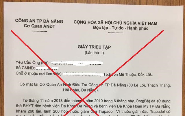 Giấy triệu tập, lệnh bắt giả ồ ạt xuất hiện ở Nghệ An: Những cú lừa ngoạn mục