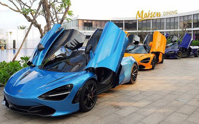 Bộ 3 McLaren 720S hội tụ ở Vũng Tàu: Chiếc màu xanh lạ lẫm gây chú ý