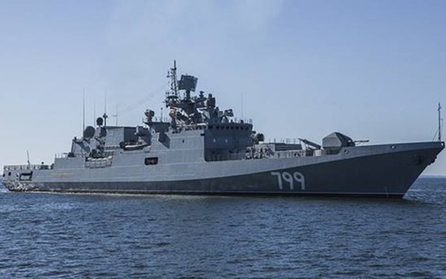Chiến hạm Nga mới tập trận ngoài khơi Syria "khủng" cỡ nào?