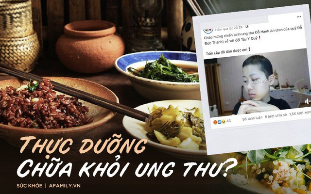 Áp dụng thực dưỡng chữa ung thư: Đừng để chết vì niềm tin mù quáng và thiếu hiểu biết