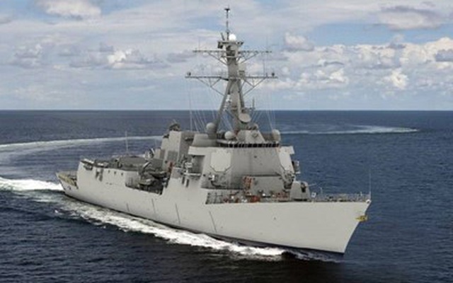 Hải quân Mỹ bắt đầu đóng khu trục hạm Arleigh Burke thế hệ mới