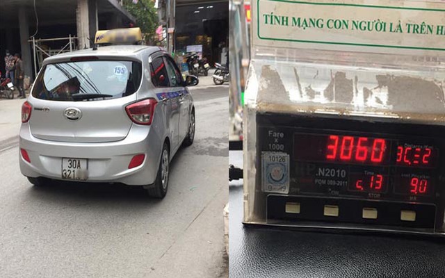 Đuổi việc tài xế taxi 'chặt chém' khách Tây 3 triệu đồng cho quãng đường 17km