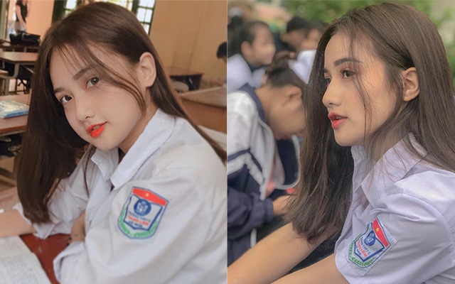 'Thiên thần đồng phục' ở Hà Nam: Sở hữu vẻ đẹp 'đốn tim' và bảng thành tích 11 năm liền làm lớp trưởng