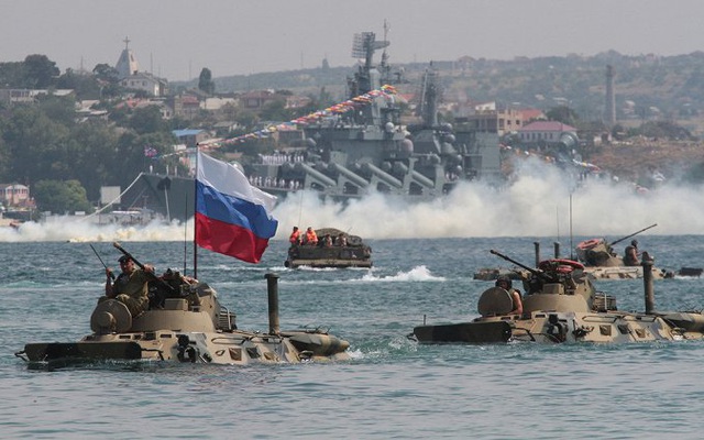 Sức mạnh chiến đấu "vô địch" của Thủy quân lục chiến Nga