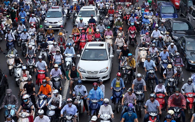Hà Nội tiếp tục hoàn thiện đề án cấm xe máy nội đô năm 2030