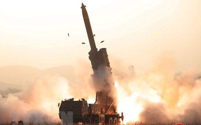 Triều Tiên thông báo thử bệ phóng tên lửa đa nòng siêu lớn