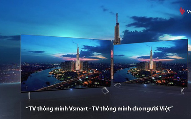 TV Vsmart chính thức ra mắt: 43-55 inch 4K, Android TV, giá từ 8.7-17 triệu đồng