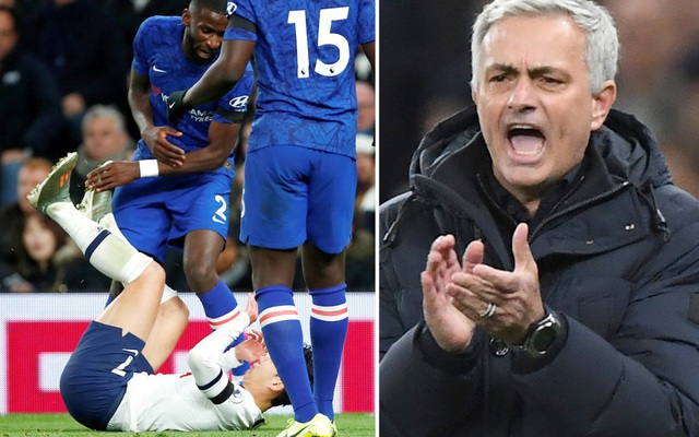 Son Heung-Min bị đuổi, Mourinho bức xúc cầu thủ Chelsea