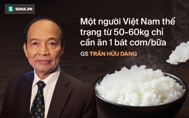 GS Trần Hữu Dàng bật mí sự thật về dinh dưỡng trong cơm: Biết để ăn đúng, tránh sinh bệnh