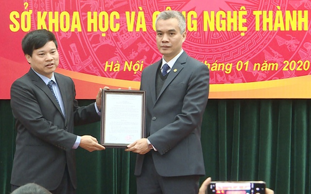 Sở Khoa học và Công nghệ Hà Nội có tân Giám đốc