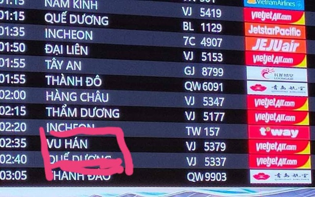 Vietjet khẳng định chuyến bay từ ổ dịch Vũ Hán về Việt Nam không có hành khách