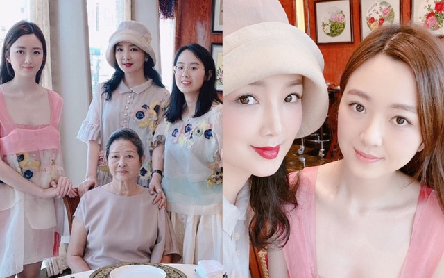 Ba thế hệ gia đình Hoa hậu Đền Hùng Giáng My gây ngỡ ngàng bởi nhan sắc xinh đẹp