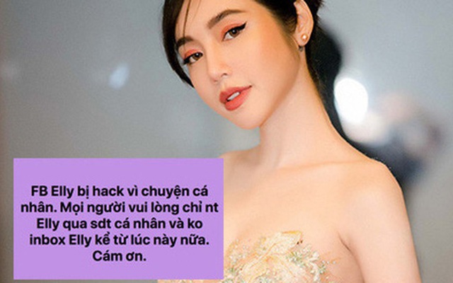 Giữa lúc rộ nghi vấn bị chồng Tây “cắm sừng”, Elly Trần bất ngờ tiết lộ tài khoản cá nhân bị hack vì lý do khó hiểu