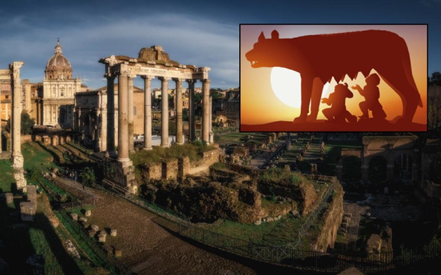 Phát hiện mộ cổ của vị vua đầu tiên của đế chế La Mã: Người lớn lên bằng sữa của sói hoang